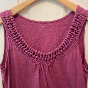 Loft sleeveless top